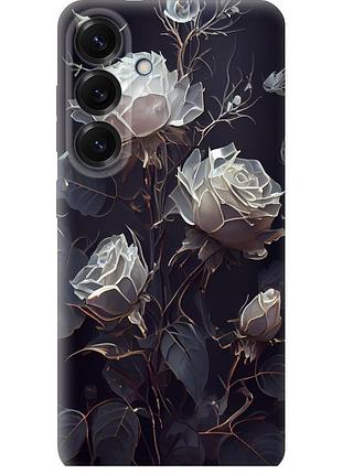 Чохол силіконовий на телефон samsung galaxy s24 plus троянди 2 "5550u-3388-58250"