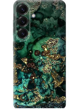 Чехол силиконовый на телефон samsung galaxy s24 plus мрамор золото богатство "5419u-3388-58250"