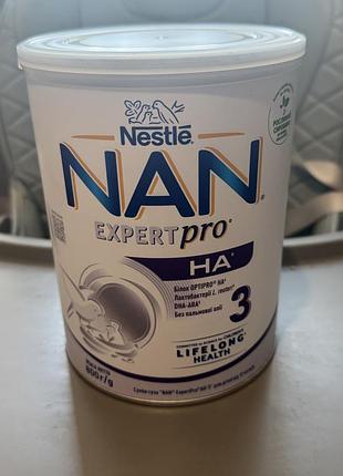 Nestle nan expertpro ha 3 (800 г)