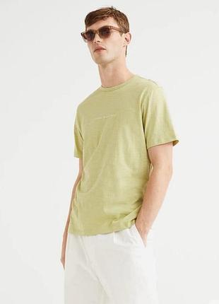 Футболка бавовняна чоловіча h&m 10698415
