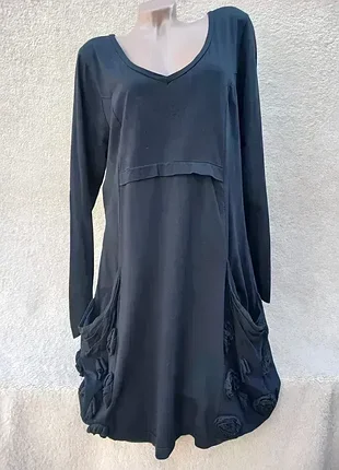 Платье туника в стиле бохо,р50-52-54🖤🖤🖤