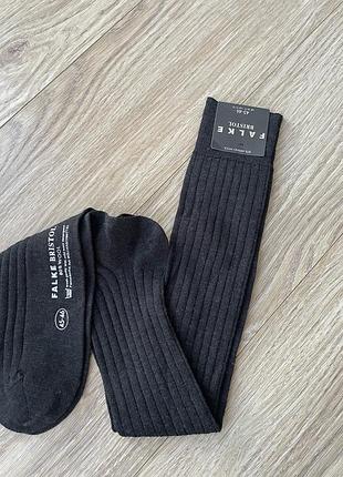 Нові falke bristol гольфи до коліна, 80% merino, р. 45–46