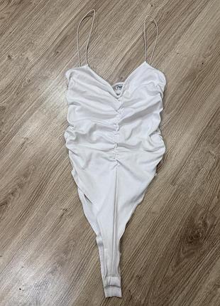 Боді zara на тонких бретелях