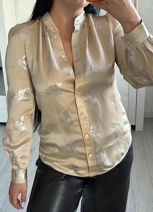 Шовкова сорочка tory burch s 79% silk