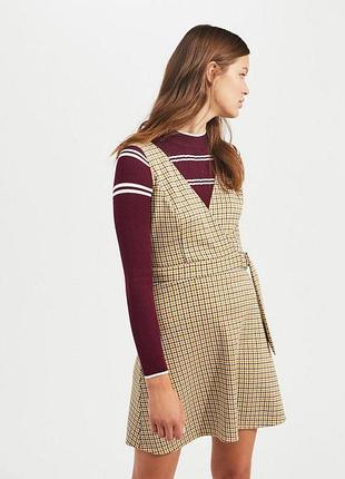 Брендове плаття, сарафан у клітинку "miss selfridge". розмір eur38.