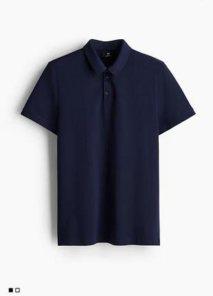 Сорочка поло h&m slim fit футболка