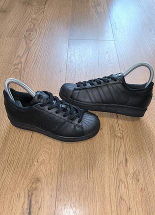 Кожаные adidas superstar