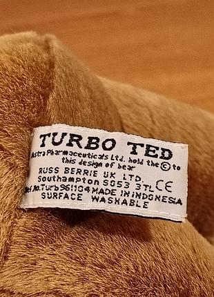 Дітяча іграшка ведмідь turbo ted 4
