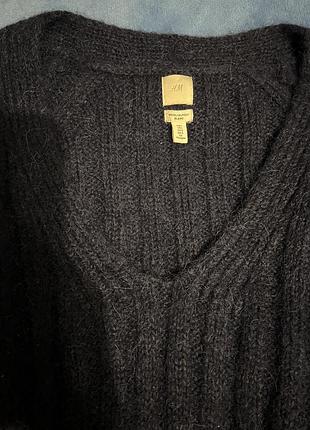 Свитер h&m мохер альпака вовна 3