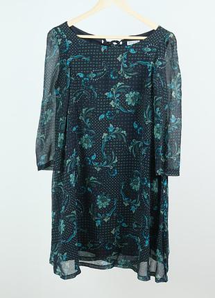 Claudie pierlot легкое платье свободного кроя, 36 s-xs