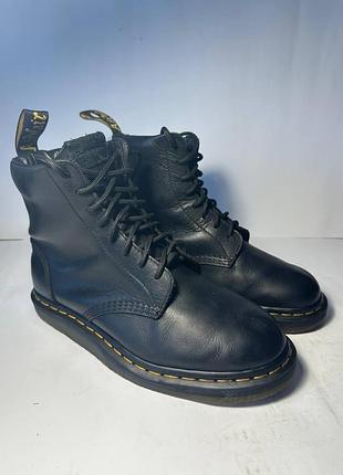 Чоловічі чорні шкіряні черевики dr. martens beaman, розмір uk 7, us 8, eu 41