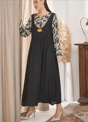 Комбіноване плаття 👗 великого розміру