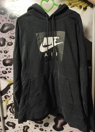 Черное худи nike air (оригинал)