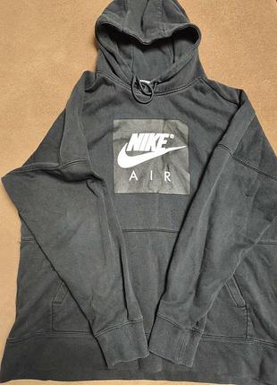 Черное худи nike air (оригинал) 2