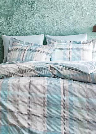 Постельное белье tivolyo home scotch делюкс сатин полуторное