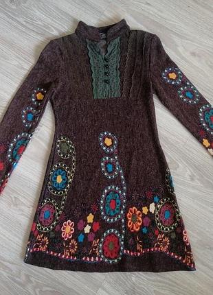 Туника платье pepper tree london s винтаж