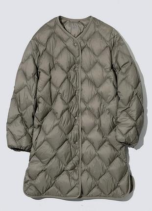 Uniqlo ультратонкий стьобаний пуховик/12931/