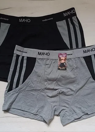 Чоловічі бавовняні труси мачо 2xl (32-33 см) (набір 2 шт.)
