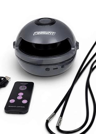 Музыкальная скакалка easyfit smartjump с пультом управления, интеллектуальная скакалка для тренировок серый,черный (ef-2830-gy)