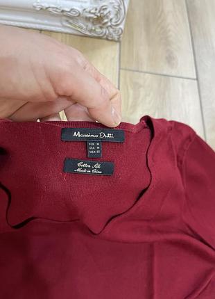 Жіноча кофтинка шовк бавовна massimo dutti m