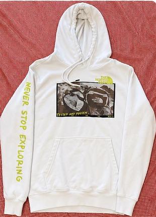 The north face чоловіче біле худі