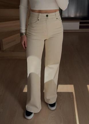 Джинси zara comfort wide leg s, m, l трішки тягнуться, 36, 38, 40 розміри