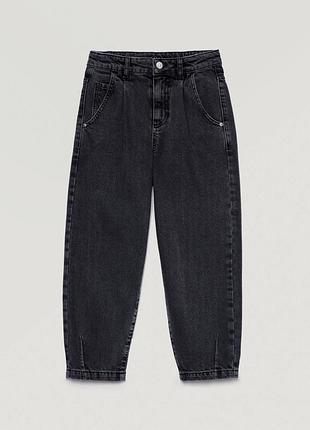 Темно-сірі джинси zara slouchy розмір 38