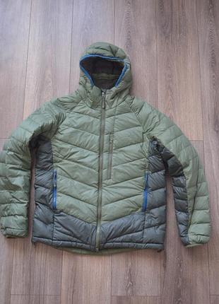 Jack wolfskin мужская зимняя пуховая куртка / s-m размер