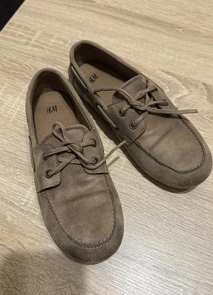 Лофериh&m дитячі/ дитячі лофери/бежеві лофери дитячі