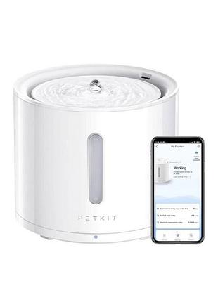 Умная поилка для животных petkit eversweet solo 2 smart pet drinking fountain 2l app wi-fi white (p4114)
