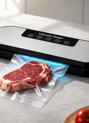 Вакууматор для продуктов sealing machine and ly-1203 / вакуумный упаковщик 400 вт с сенсорным управлением 30см