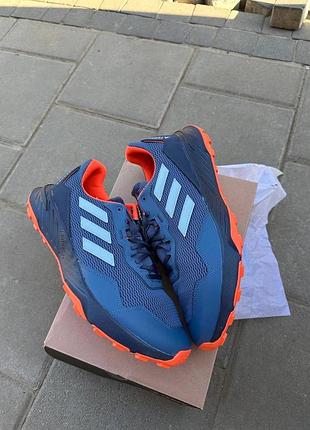 Кросівки оригінальні чоловічі adidas tracefinder trail running shoes blue gx8684 для трейлраннінгу спортивні нові 49 розмір