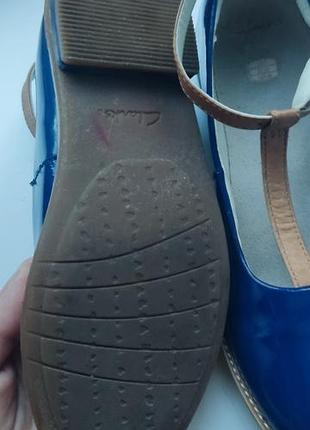 Детские лакированные туфли clarks 3