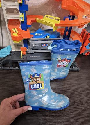 Резиновые сапоги резиновики paw patrol 26-27 размер