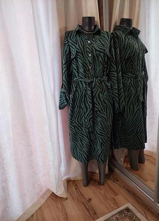 Стильное с пояском платье 👗 рубашка италия