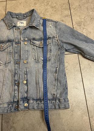 Zara джинсовка 5