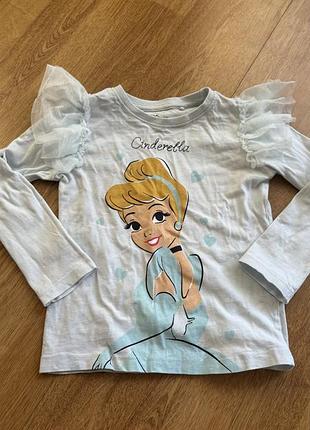 Лонгслів реглан disney попелюшка