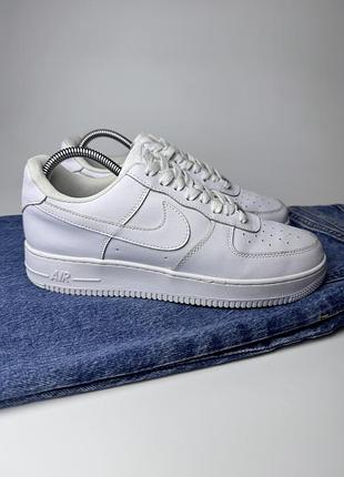 Шкіряні кросівки nike air force 1