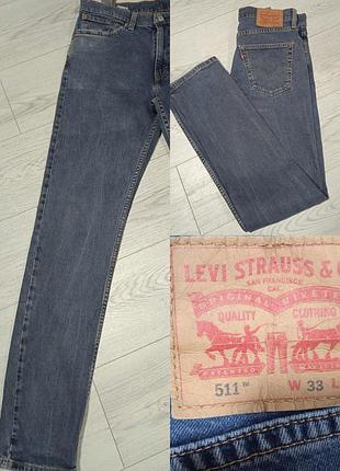 Джинси levi's 511w33l34