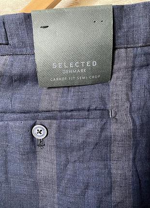 Льняні брюки selected