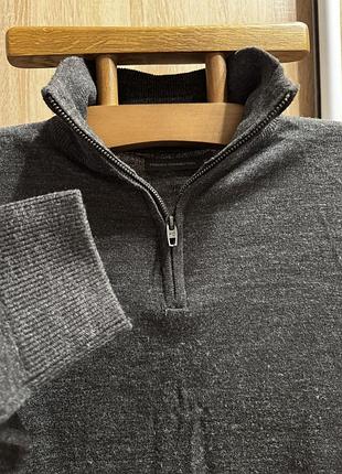 Светр / джемпер french connection на блискавці 1/4 (quarter zip) — розмір m