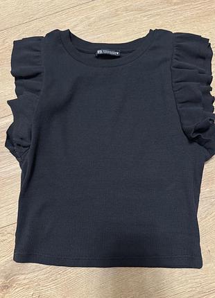 Топ zara рубчик