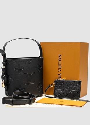 Жіноча сумка преміум all in bb bag monogram empreinte leather black