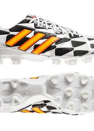 Футбольні бутси adidas nitrocharge 1.0 fg з колекції battle pack, випущеної до чемпіонату світу з футболу 2014 року в бразілії. 45р.  28.5см