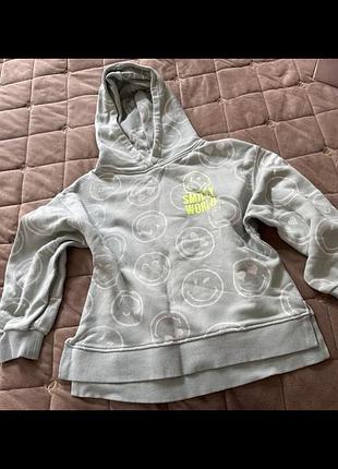 Кофта з капюшоном для дівчинки від zara