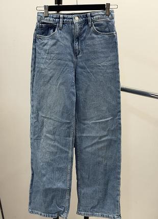 Дитячі широкі джинси h&m 152-158