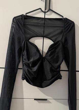 Блуза-корсет bershka