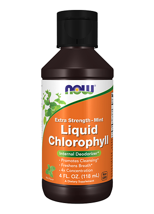 Chlorophyll liquid, extra strength mint - 118 ml
