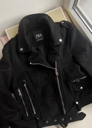 Zara замшеві косуха
