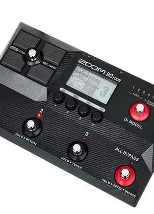 Процесор для бас-гітари zoom b2 four